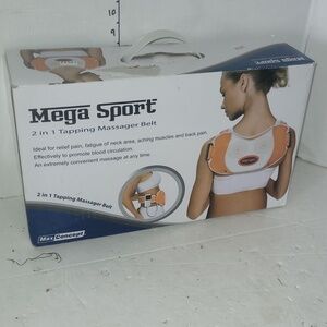 Max Concept Mega Sport 2 In 1 Tapping Massager Belt